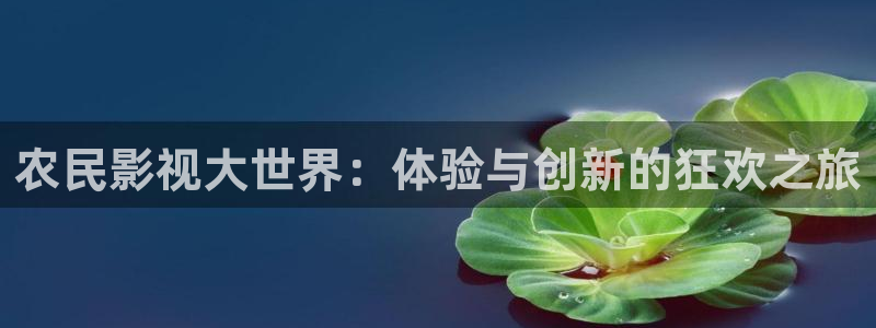 神马影院飘花电影网：农民影视大世界：体验与创新的狂欢之旅